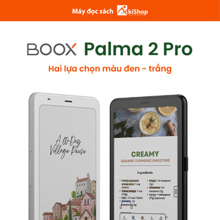 Máy đọc sách màu BOOX Palma 2 Pro chính hãng 6.13" E ink (8GB RAM/128GB ROM) Android 15 - Kho HCM
