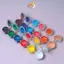Dây 12 Màu Acrylic Pha Sẵn Loại 3/5ml Kèm 2 Cọ Vẽ Và Khay Pha Màu HUNGACOLOR