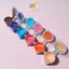 Dây 12 Màu Acrylic Pha Sẵn Loại 3/5ml Kèm 2 Cọ Vẽ Và Khay Pha Màu HUNGACOLOR