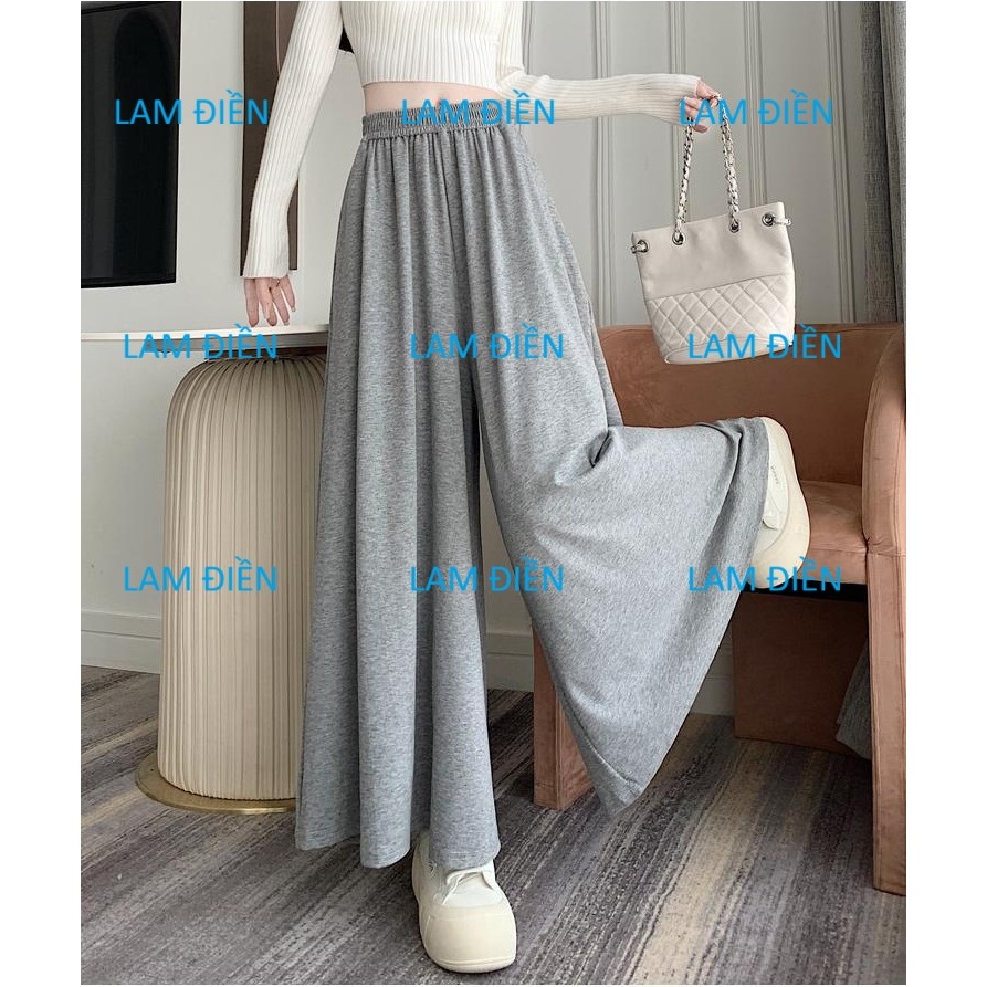 Quần Ống Rộng Nữ Chất UMI, Quần Váy Nữ Phong Cách Hàn Quốc, Tôn Dáng Trẻ Trung Dễ Mặc