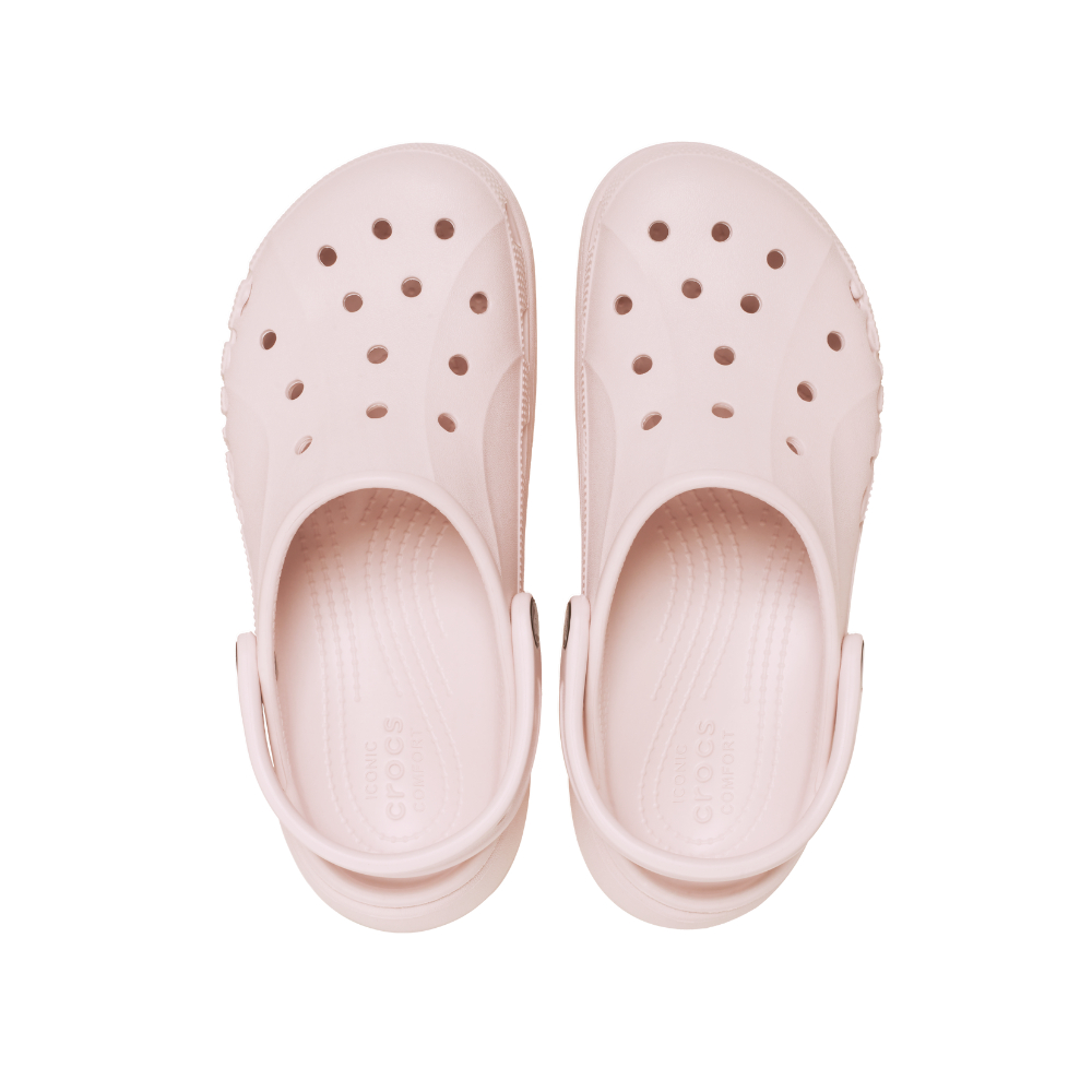 Giày Clog Nữ Crocs Baya Platform - Barely Pink - 208186-6PI | BigBuy360 - bigbuy360.vn