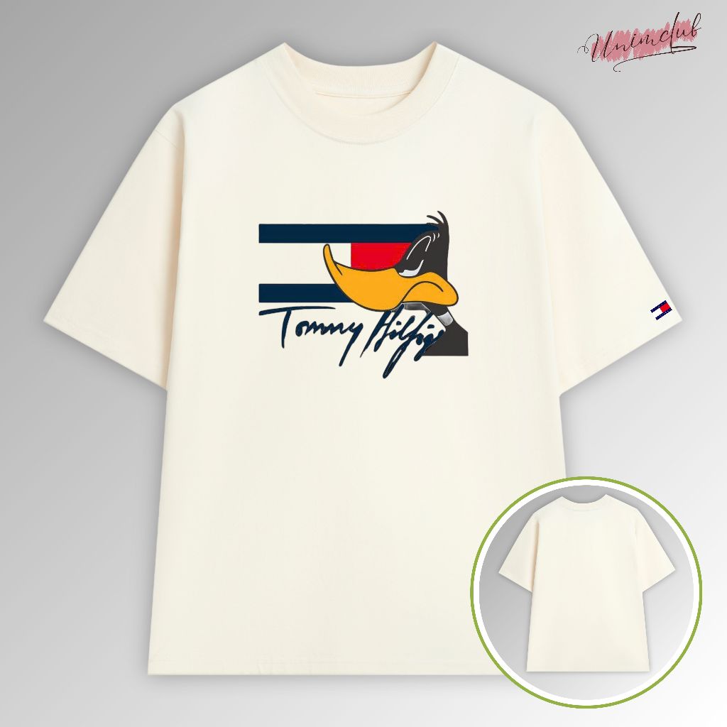 Áo Thun Thể Thao Nam Nữ Cổ Tròn Unim Store Phong Cách Streetwear Vải Cotton 250gsm ATTM