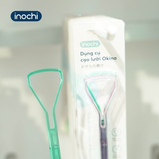 Combo 3 cạo lưỡi Okina Inochi – làm sạch khoang miệng, loại bỏ vi khuẩn hiệu quả