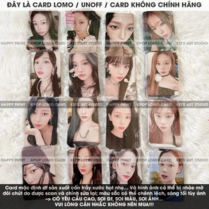 AESPA photocard kỉ niệm 3 năm ra mắt (3rd Anniversary) nhóm: Karina, Giselle, Winter và Ningning