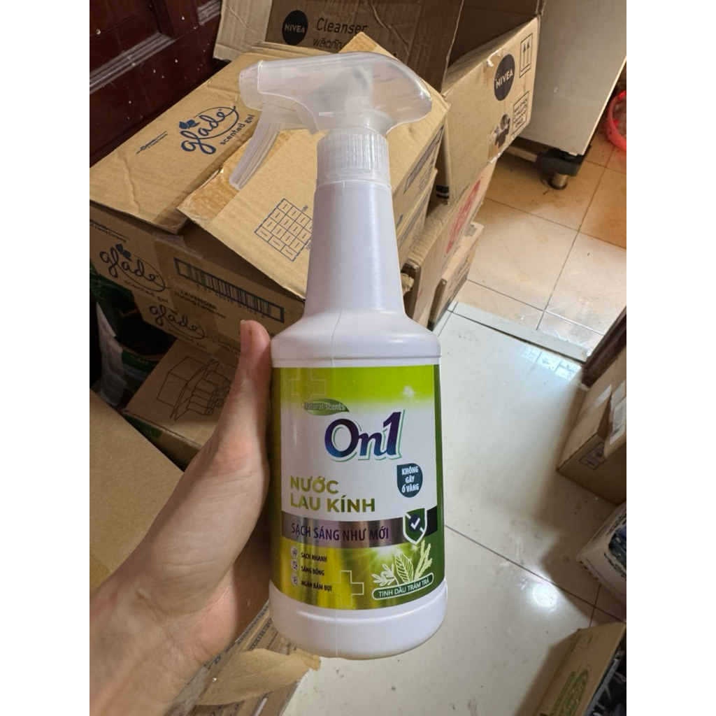 Nước Lau Bếp/ đa Năng / kính On1 Giúp Làm Sạch Bụi Bẩn, Dầu Mỡ, Cặn Bám, 500ml