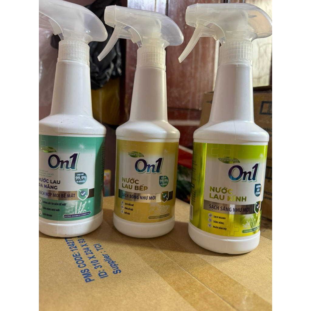 Nước Lau Bếp/ đa Năng / kính On1 Giúp Làm Sạch Bụi Bẩn, Dầu Mỡ, Cặn Bám, 500ml