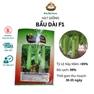 Hạt Giống Bầu Dài F1 Hương Nông - Tỉ Lệ Nảy Mầm Cao, Phát Triển Nhanh