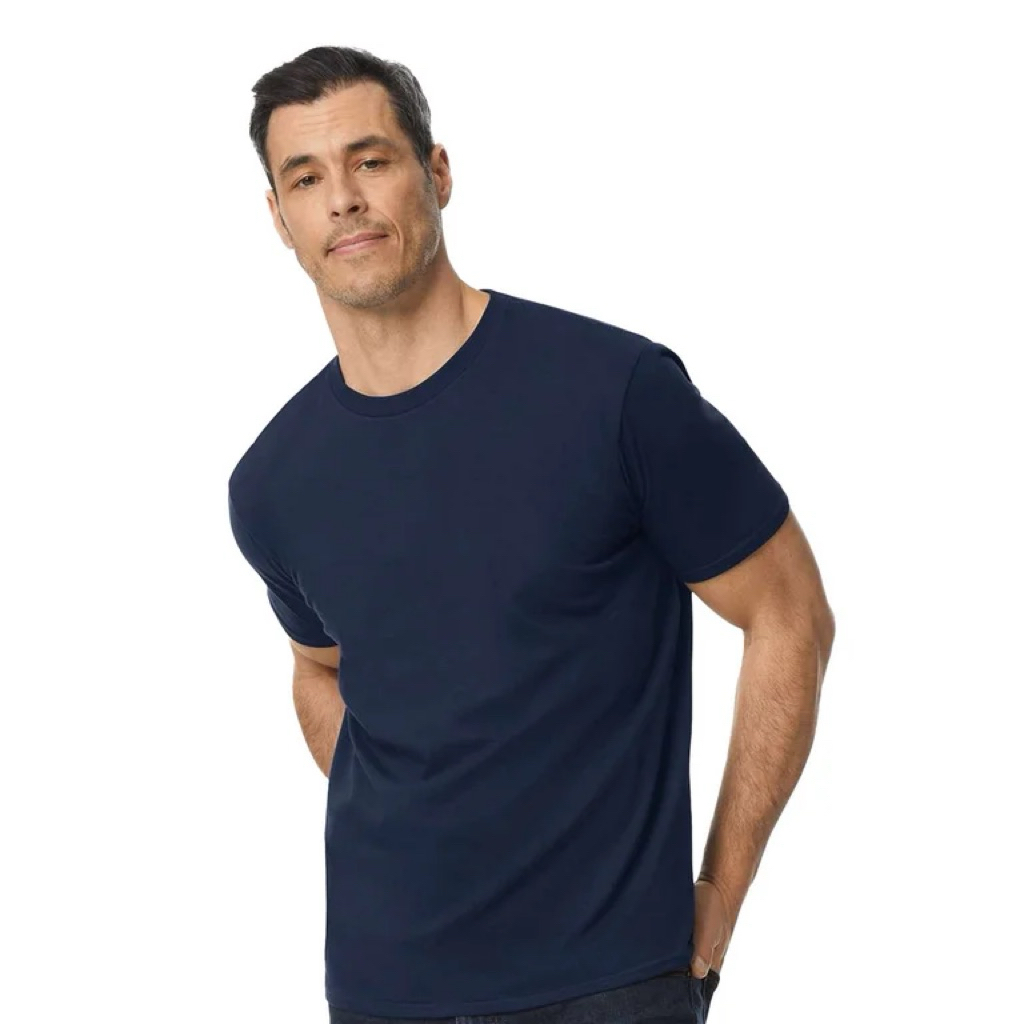 GILDAN - Áo Thun Trơn Chính Hãng từ Mỹ 100% Cotton Cao Cấp Mềm Mại Thoáng Mát, Áo Thun Nam Basic Ôm Body Cơ Bắp Fit
