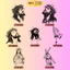 Bộ Hình In, Ủi Nhiệt Sticker Jesus 03 - CP8 PET Sticker