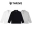 Áo Nỉ Sweater Nam Cổ Tàu Phối Cúc, Áo Sweater THRIVER Nam Nữ Oversize Forrm Rộng Unisex.