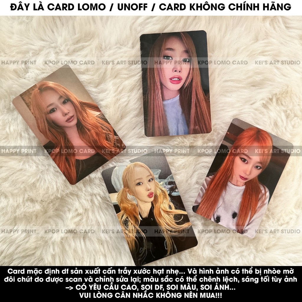 [CARD LOMO] JAPAN FANMEETING 2025 - Thẻ ảnh photocard nhóm nhạc A.E.S.P.A : Karina, Winter, Ningning, Giselle
