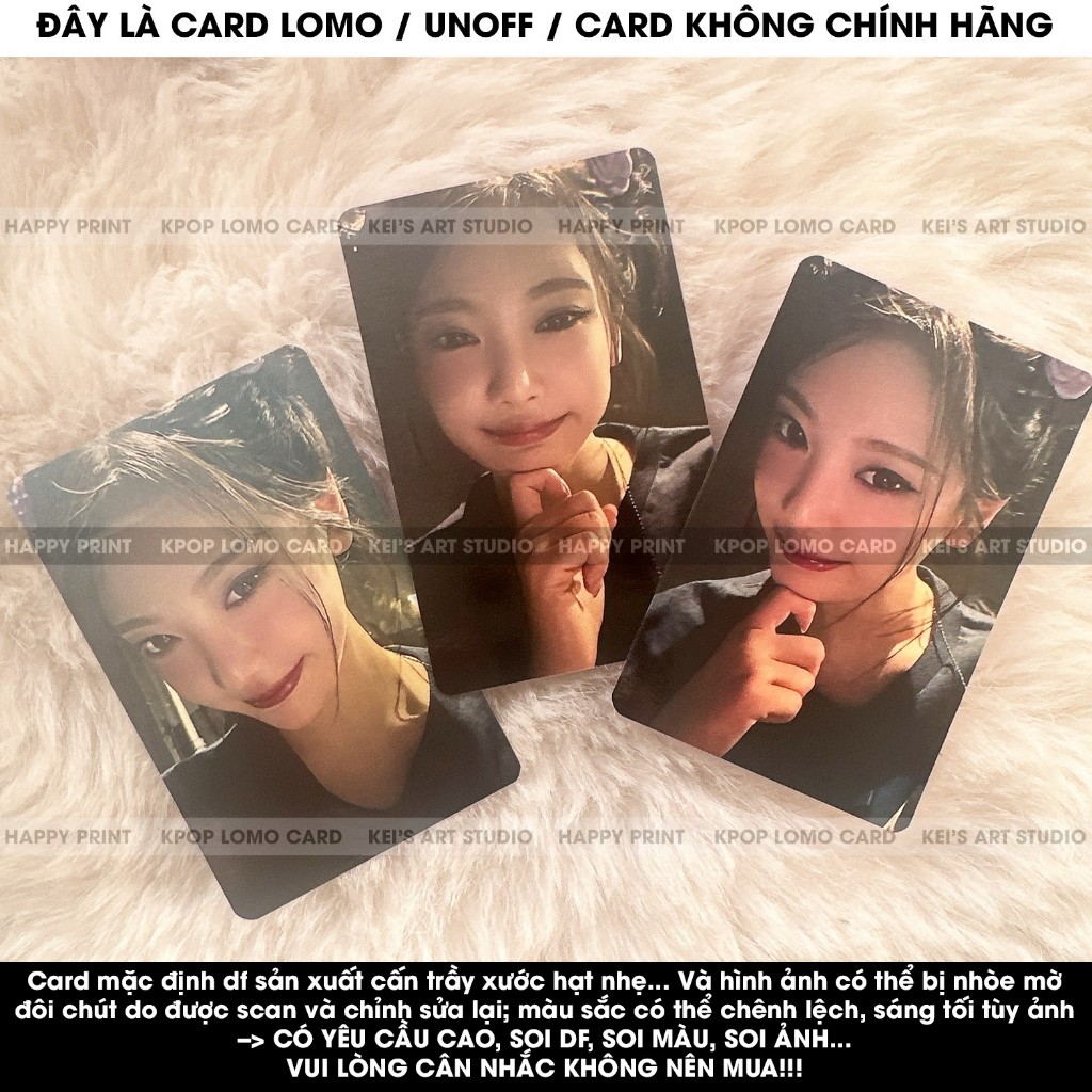 [CARD LOMO] JAPAN FANMEETING 2025 - Thẻ ảnh photocard nhóm nhạc A.E.S.P.A : Karina, Winter, Ningning, Giselle