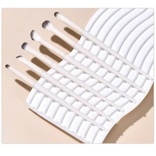 Bộ 8 Cọ Trang Điểm Mắt Chuyên Nghiệp - Cọ Đánh Phấn Mắt Nhỏ Gọn Tiện Lợi Cho Bạn Nữ Kèm Bao Da