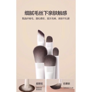 Bộ 8 Cọ Trang Điểm Mắt Chuyên Nghiệp - Cọ Đánh Phấn Mắt Nhỏ Gọn Tiện Lợi Cho Bạn Nữ Kèm Bao Da