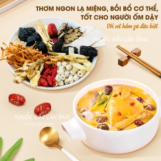 Gói gia vị hầm gà đặc biệt, set 11 vị nấu canh, lẩu, hầm chim câu, chân giò, thơm ngon, bổ dưỡng