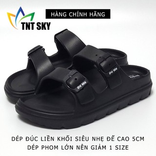 Dép Nam, Nữ Quai Ngang Đúc Liền Khối Siêu Nhẹ, Đế Cao 5cm DUWA - Hàng Chính Hãng - SH550
