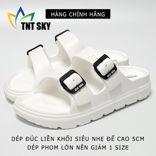 Dép Nam, Nữ Quai Ngang Đúc Liền Khối Siêu Nhẹ, Đế Cao 5cm DUWA - Hàng Chính Hãng - SH550