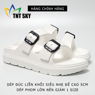 Dép Nam, Nữ Quai Ngang Đúc Liền Khối Siêu Nhẹ, Đế Cao 5cm DUWA - Hàng Chính Hãng - SH550