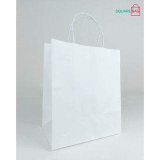 Túi Giấy Kraft Trắng Đựng Quà. COMBO 10 túi