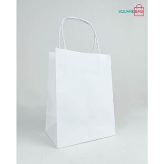 Túi Giấy Kraft Trắng Đựng Quà. COMBO 10 túi