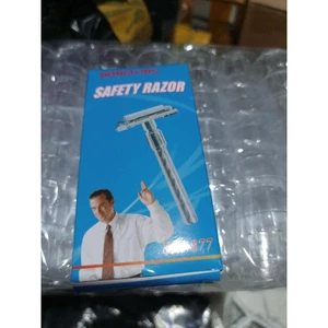 Bộ Dao Cạo Râu Dùng Dao Lam Cán Inox Siêu Bền