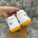 Giày Cầu Lông 65z4 yo net thể thao dành cho nam nữ được lựa chọn nhiều,trắng full hot,đế êm form gọn(tm sneaker store) — ảnh 4