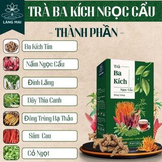Trà Ba Kích Ngọc Cẩu - Làng Mai - 7 Vị thảo dược thanh mát dịu nhẹ, thích hợp cho mọi lứa tuổi.