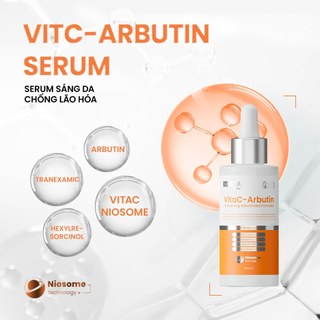 Serum Sáng Da, Chống Lão Hoá MD CARE VitaC-Arbutin Serum 30ml