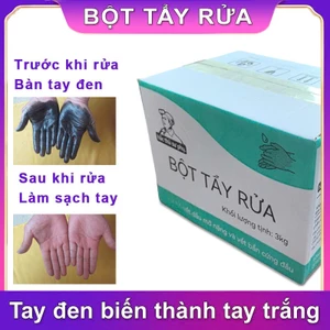 Bột Tẩy Rửa Hắc Thủ Sư Phụ 3kg – Loại Bỏ Vết Dầu Mỡ Nặng, Vết Bẩn Cứng Đầu Hiệu Quả Cao