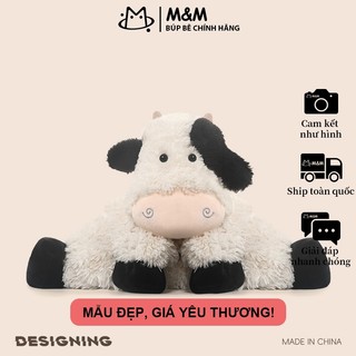 Bò sữa cao nguyên Thor, thú nhồi bông dễ thương, búp bê ôm ngủ giao từ kho Hà Nội