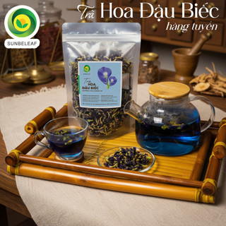 [SẤY NGUYÊN BÔNG] Trà Hoa Đậu Biếc Sunbeleaf - Giảm Căng Thẳng, Giúp Ngủ Ngon