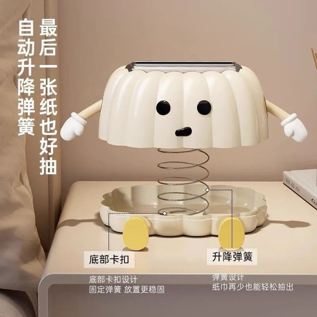 Hộp đựng khăn giấy cao cấp xinh xắn, nắp bật tiện dụng, vừa đựng giấy vừa decor giúp không gian gọn gàng và thẩm mỹ.
