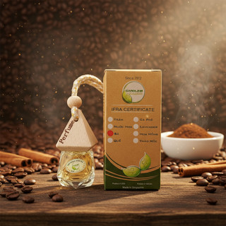Chai treo tinh dầu CAROLINE 10ml với 8 mùi hương tinh dầu thiên thiên nhiên, dễ lựa chọn, khử mùi hiệu quả, thơm mát