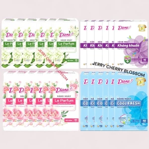 COMBO 6 GÓI hàng ngày Diana đủ loại 20/40 miếng