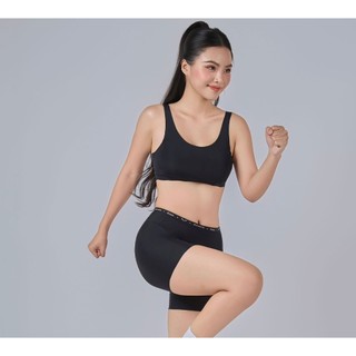 Quần lót nữ thể thao Wolf Active x iBasic không viền free cut phom boxer co giãn tập luyện gym yoga PANW196