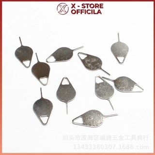 Que lấy SIM bằng thép không gỉ, cây chọc sim đa năng, dụng cụ mở khay SIM cho mọi loại điện thoại - QCSDT