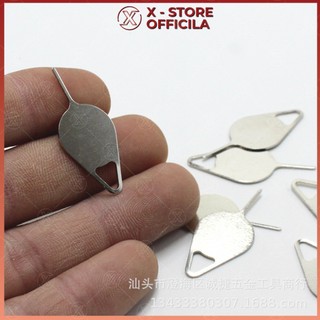 Que lấy SIM bằng thép không gỉ, cây chọc sim đa năng, dụng cụ mở khay SIM cho mọi loại điện thoại - QCSDT