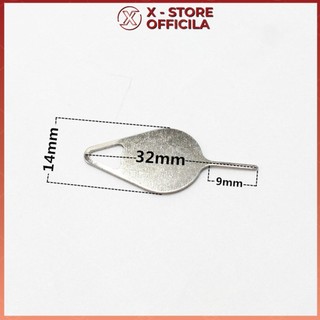 Que lấy SIM bằng thép không gỉ, cây chọc sim đa năng, dụng cụ mở khay SIM cho mọi loại điện thoại - QCSDT