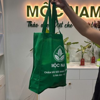 Túi vải không dệt Mộc Nam - Túi đựng quà tặng thảo dược thân thiện môi trường
