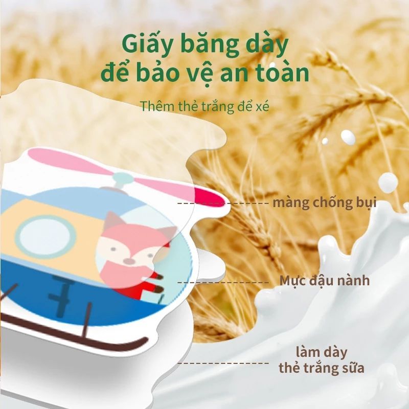 Montessori Sách giác ngộ đầu tiên cho trẻ em Sách học tập giáo dục sớm Sách yên tĩnh