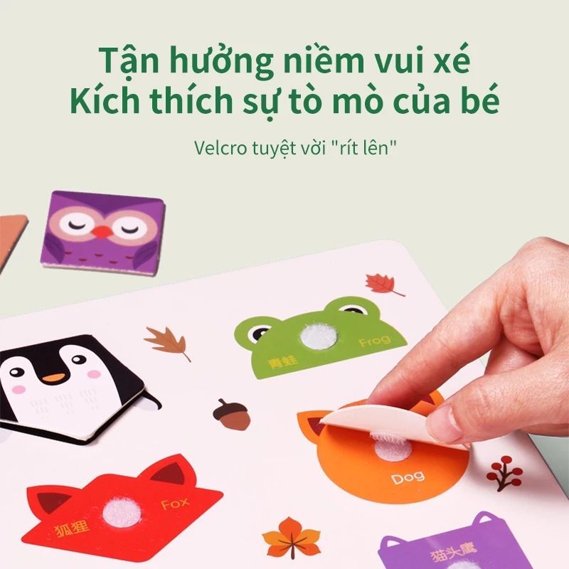 Montessori Sách giác ngộ đầu tiên cho trẻ em Sách học tập giáo dục sớm Sách yên tĩnh