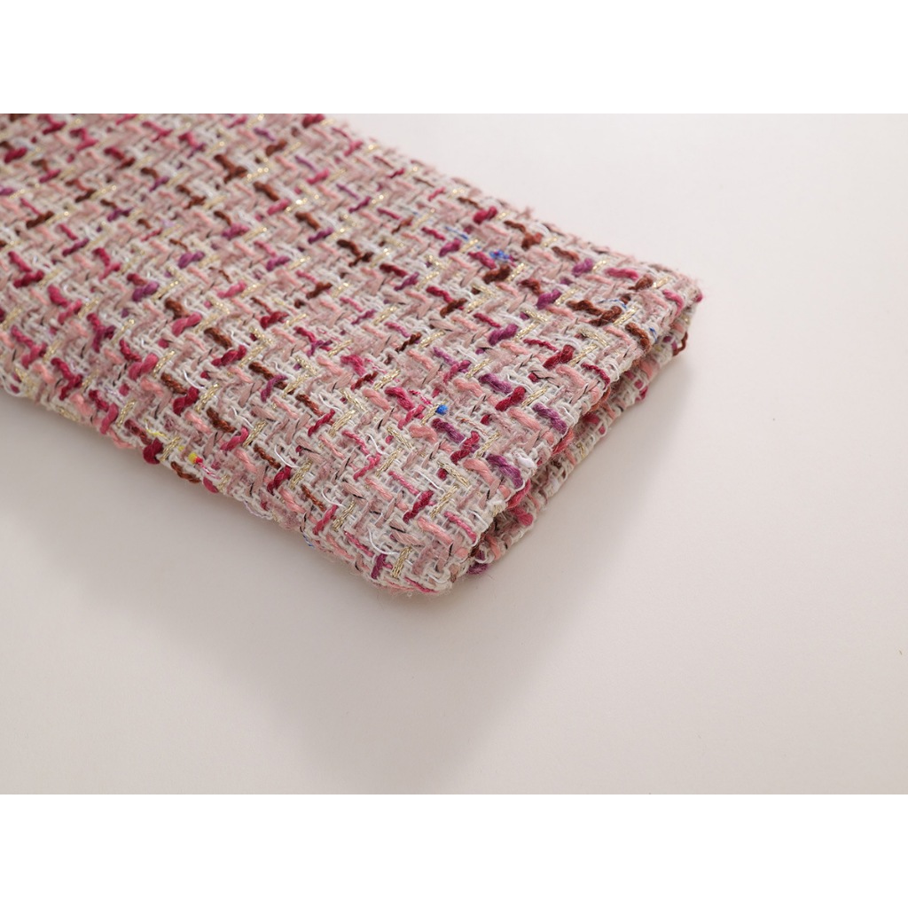 Set Váy Cho Bé Gái Hania Kids, Áo Dài Tay Và Chân Váy Vải Tweed Ấm Áp Phong Cách Tiểu Thư Sang Chảnh