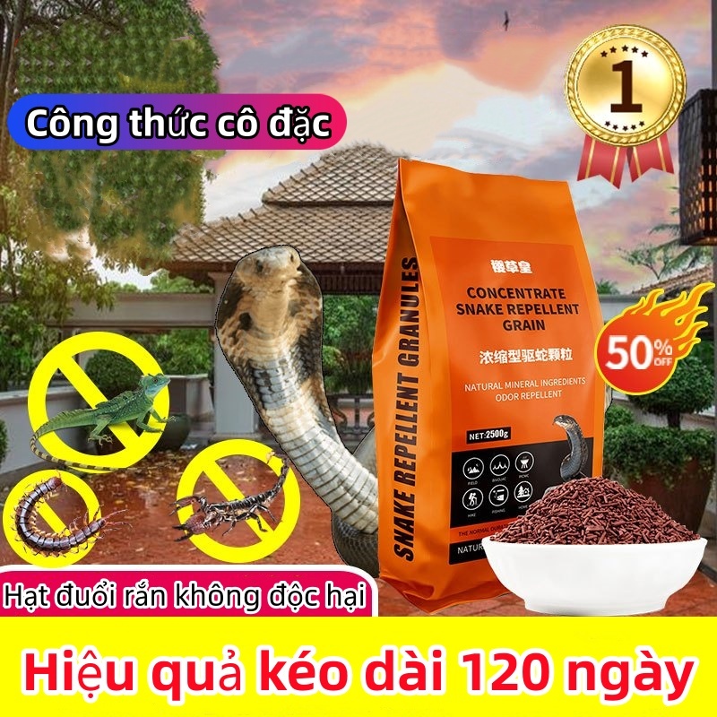 Viên đuổi rắn dạng hạt, dạng viên , an toàn cho người và vật nuôi, hiệu quả 100%– Không Bị Rửa Trôi Khi Mưa, Nước