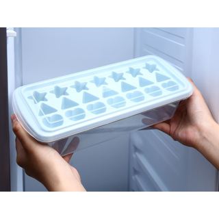 Khay đá sáng tạo Inochi Kari 21 viên – chất liệu nhựa an toàn, chống nấm mốc, tạo đá nhiều hình dạng thú vị