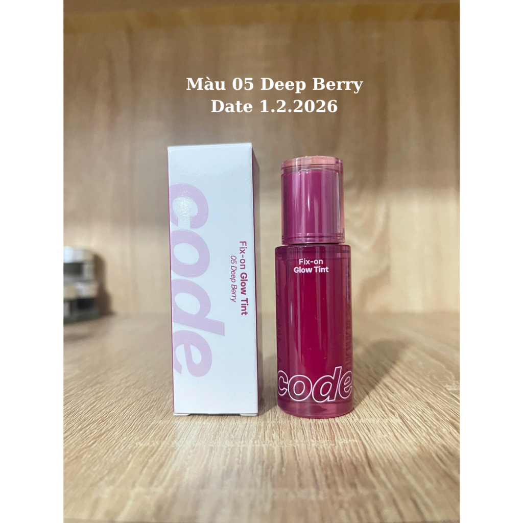 Son Tint Bóng Code Glokolor Fix-on Glow Tint 4.2g