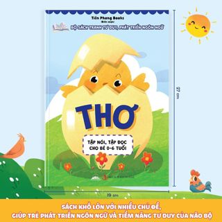 Sách - Thơ, Truyện, Đồng Dao, Câu Đố, Tập Nói Tập Đọc Cho Bé 0-6 Tuổi - Combo 4 Quyển