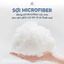 Ruột gối lông vũ HANVICO Microfiber / Bảo vệ gối chống ẩm, chống mùi, không tạo tiếng sột soạt