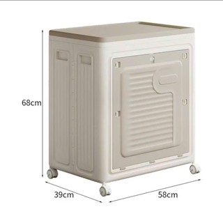 Hộp Đựng Đồ Gấp Gọn Có Bánh Xe, Nhựa Cao Cấp, Xếp Chồng Tiện Lợi, Đựng Chăn Màn, Quần Áo Giá Xưởng