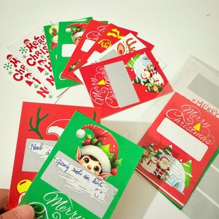 Thẻ cào Noel tự ghi may mắn, xinh xắn, quà tặng dịp sinh nhật, Noel, các ngày lễ...