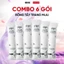Bông tẩy trang Miju - Dập viền - 100% cotton - Không xơ bông